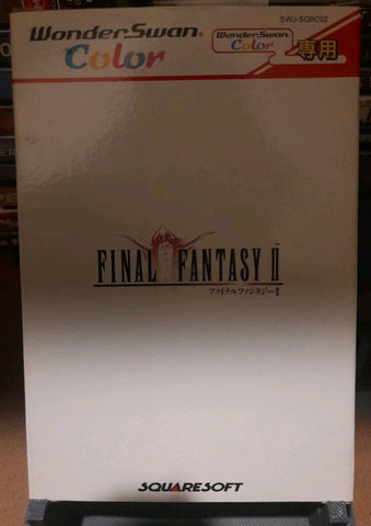 Final Fantasy 2 Boxed WonderSwan Japan Japanese Game