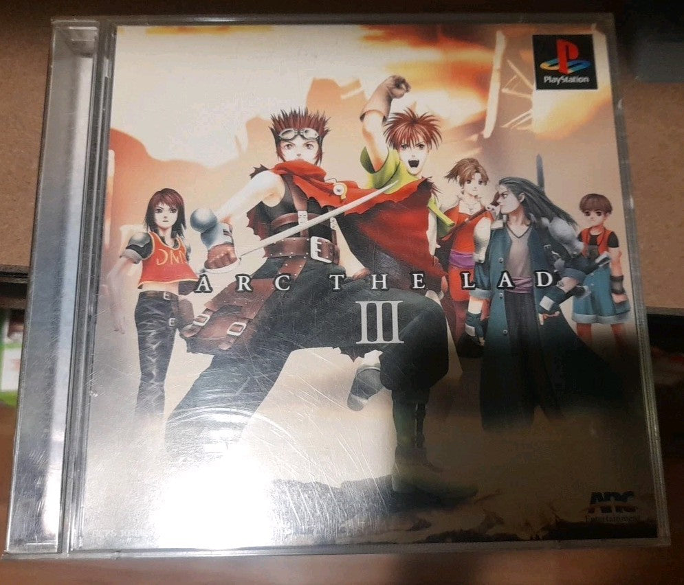 Sony PlayStation 1 Arc The Lad III NTSC-J Japan