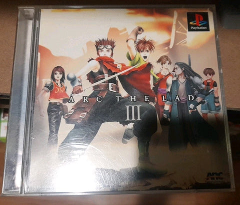 Sony PlayStation 1 Arc The Lad III NTSC-J Japan