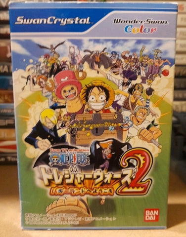 WonderSwan Color Swan Crystal One Piece Treasure Wars 2 Japan Boxed