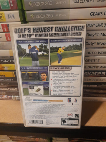 Playstation Portable PSP Tiger Woods PGA Tour - Inc Manual Free Postage