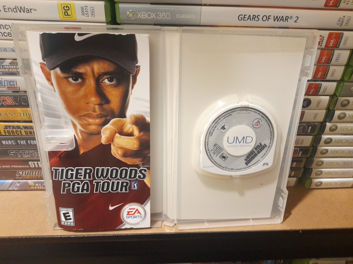 Playstation Portable PSP Tiger Woods PGA Tour - Inc Manual Free Postage