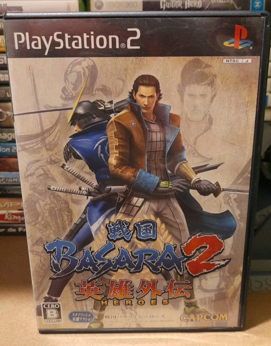Sengoku Basara 2 Heroes - PlayStation PS2 NTSC-J JAPAN Game Complete with Manual