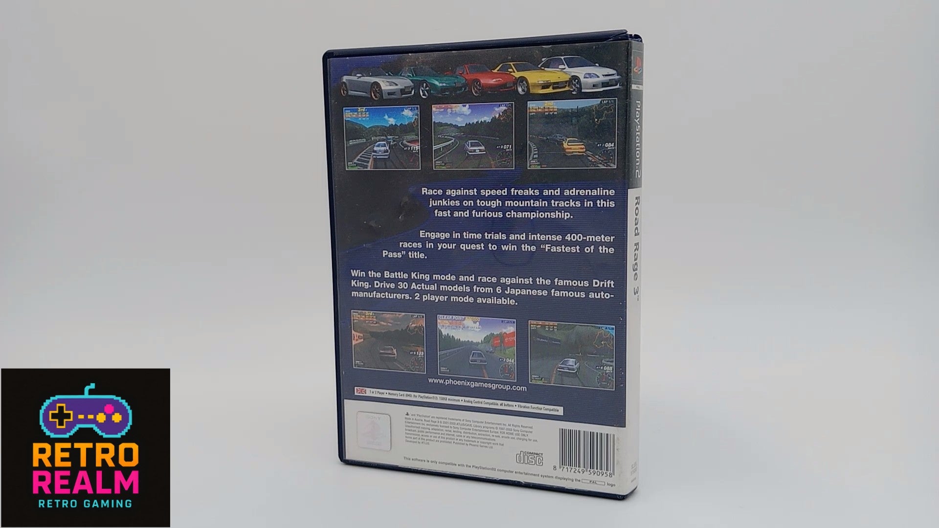 Road Rage 3 for PlayStation 2 PAL with Manual CIB