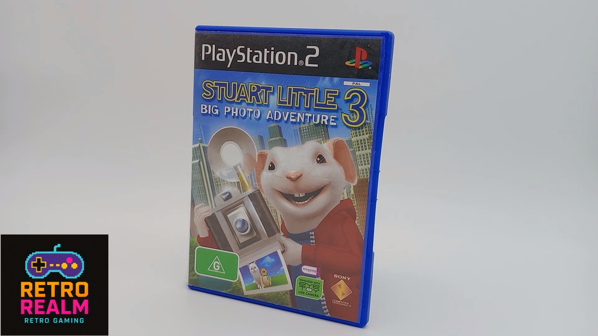 Stuart Little 3 Big Photo Adventure for PlayStation 2 PAL with Manual CIB
