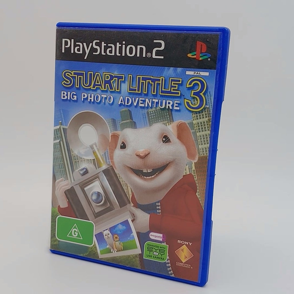 Stuart Little 3 Big Photo Adventure for PlayStation 2 PAL with Manual CIB