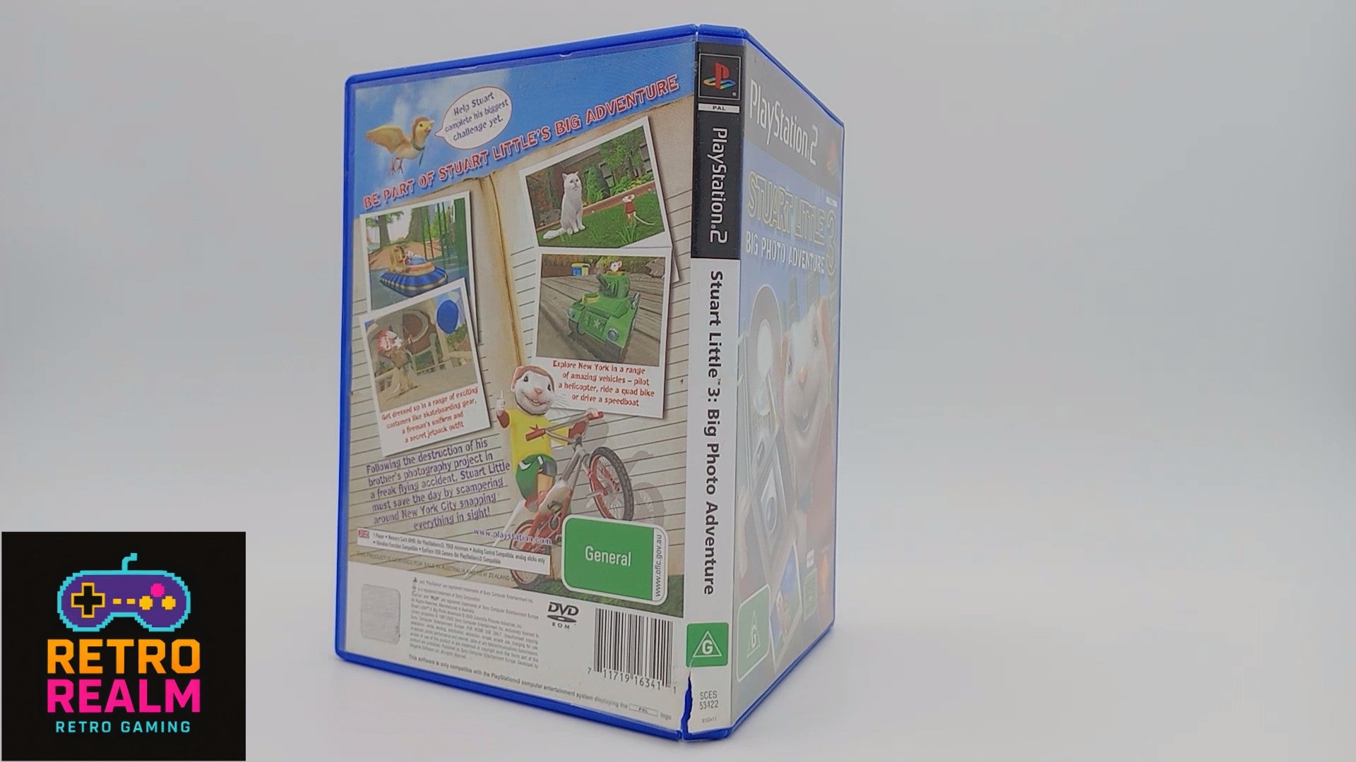 Stuart Little 3 Big Photo Adventure for PlayStation 2 PAL with Manual CIB
