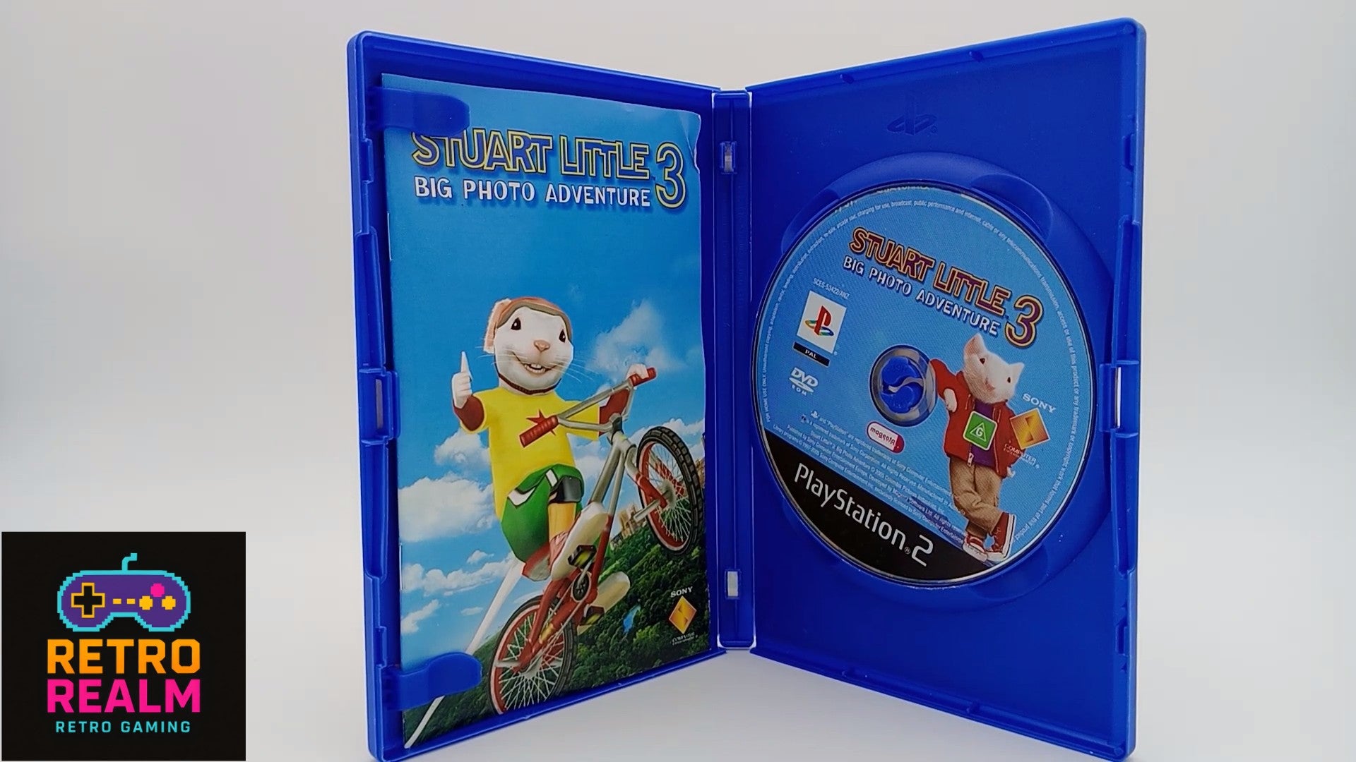 Stuart Little 3 Big Photo Adventure for PlayStation 2 PAL with Manual CIB