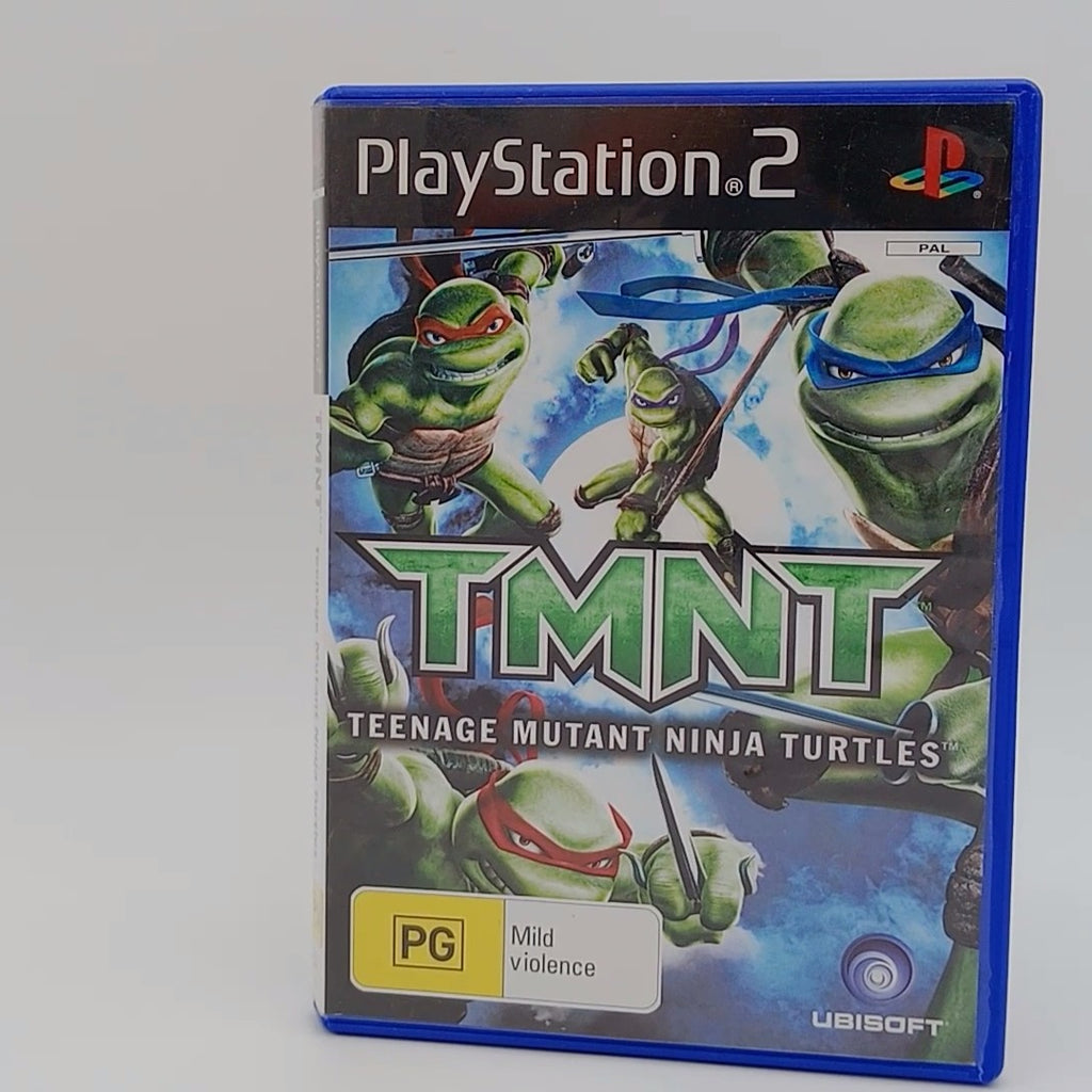 TMNT Teenage Mutant Ninja Turtles for PlayStation 2 Pal with Manual CIB