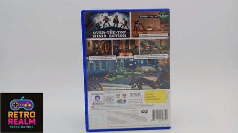 TMNT Teenage Mutant Ninja Turtles for PlayStation 2 Pal with Manual CIB