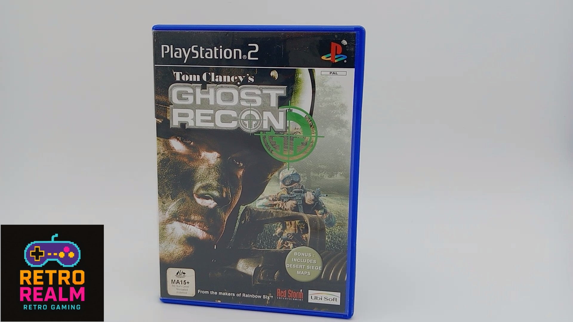 Tom Clancy's Ghost Recon for PlayStation 2 PAL with Manual CIB