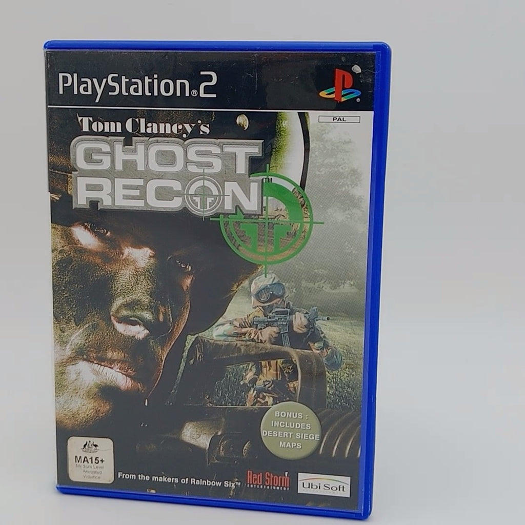 Tom Clancy's Ghost Recon for PlayStation 2 PAL with Manual CIB