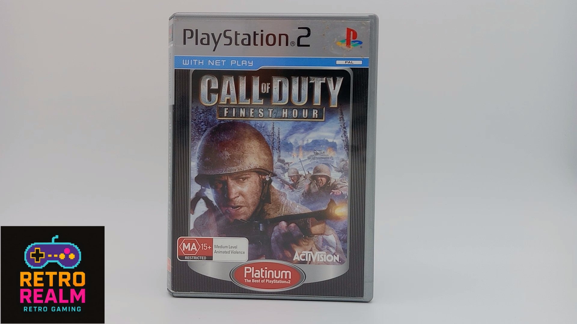 Call of Duty Finest Hour for PlayStation 2 PAL with Manual CIB