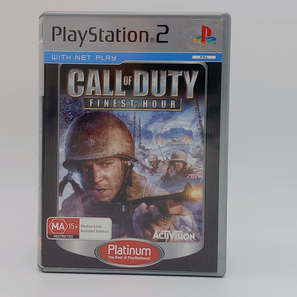Call of Duty Finest Hour for PlayStation 2 PAL with Manual CIB