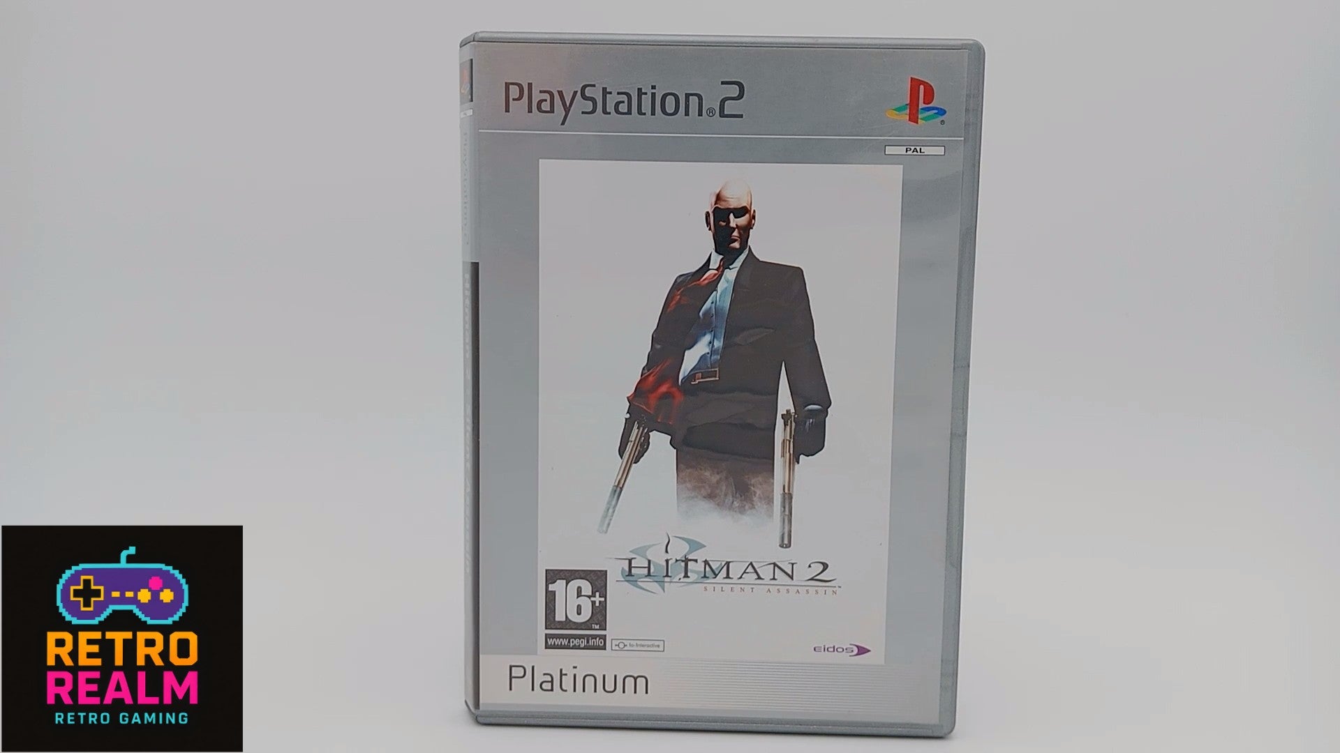 Hitman 2 Silent Assassin for PlayStation 2 PAL with Manual CIB
