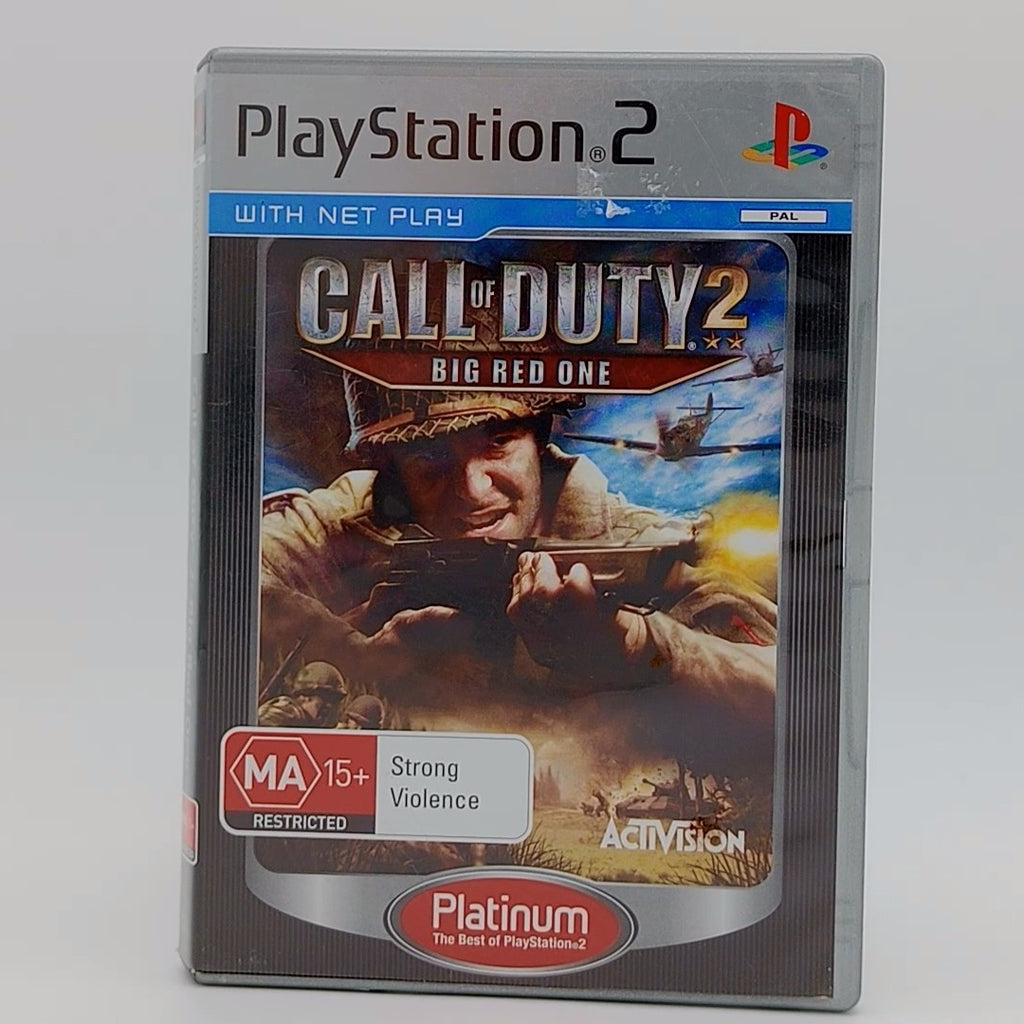 Call of Duty 2 Big Red One for PlayStation 2 PAL with Manual CIB