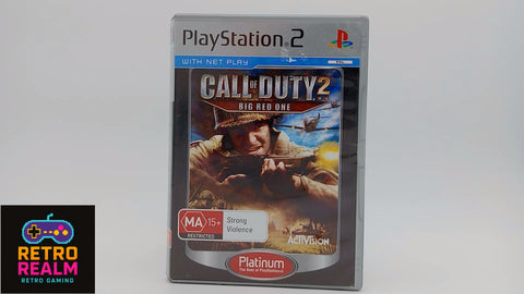 Call of Duty 2 Big Red One for PlayStation 2 PAL with Manual CIB