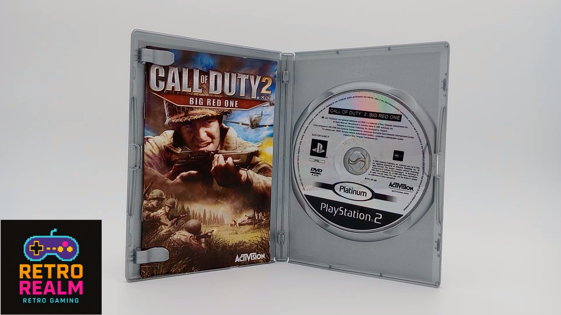 Call of Duty 2 Big Red One for PlayStation 2 PAL with Manual CIB