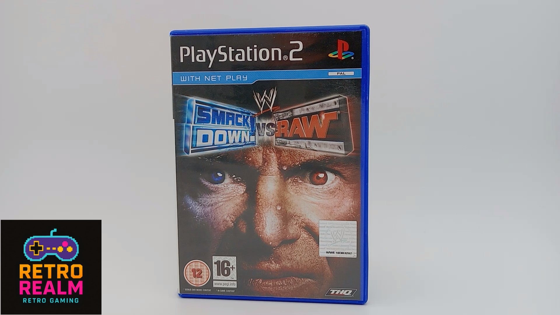 Smackdown! vs. Raw for PlayStation 2 PAL with Manual CIB
