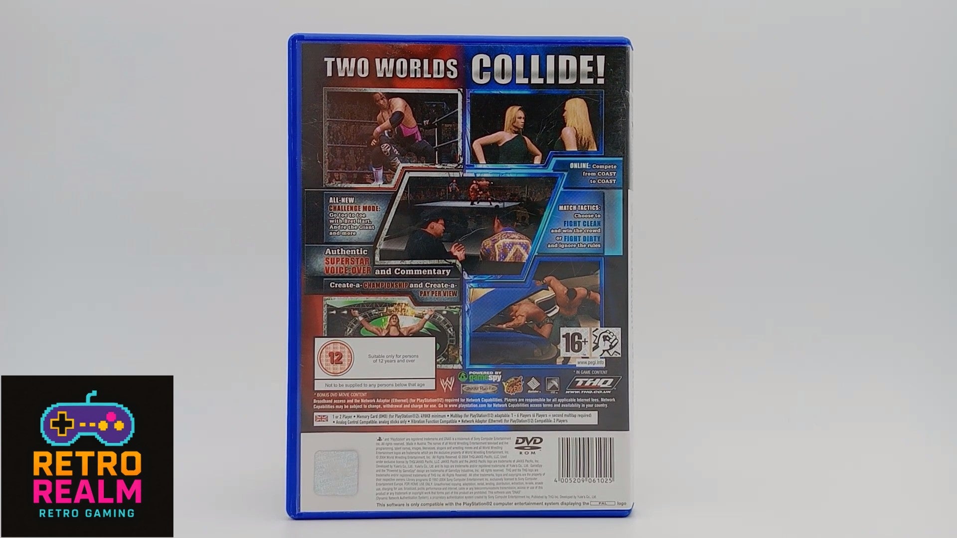 Smackdown! vs. Raw for PlayStation 2 PAL with Manual CIB