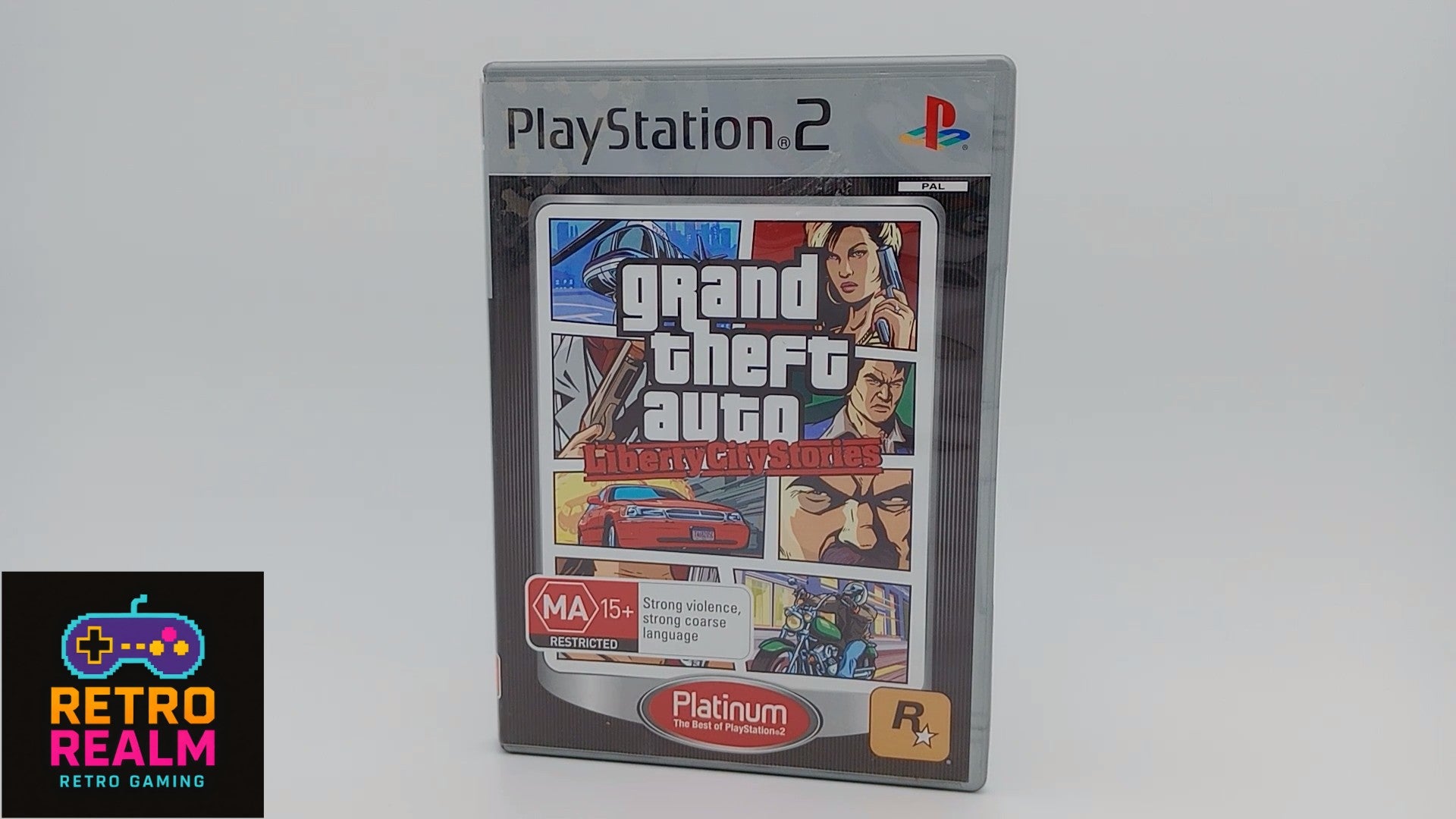 Grand Theft Auto Liberty City Stories for PlayStation 2 PAL with Map and Manual CIB
