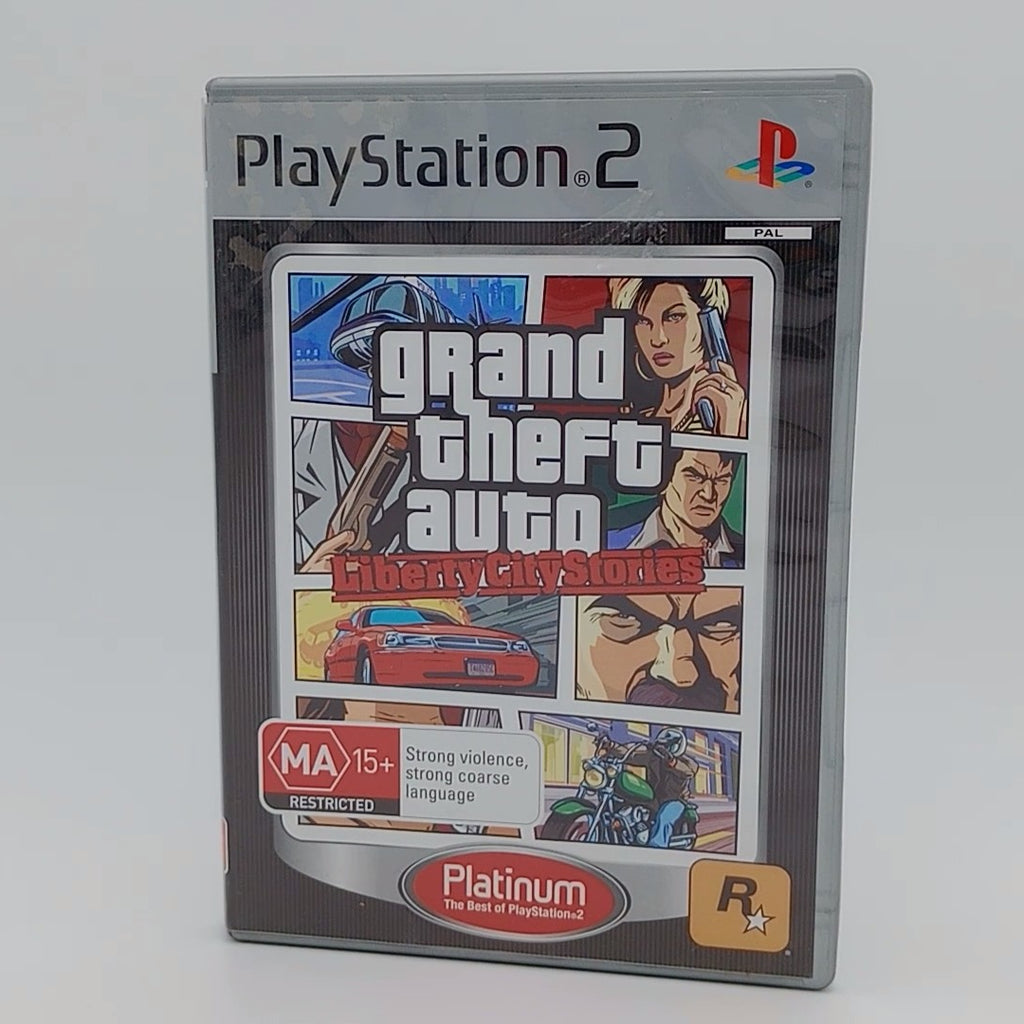 Grand Theft Auto Liberty City Stories for PlayStation 2 PAL with Map and Manual CIB