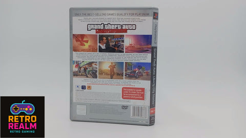 Grand Theft Auto Liberty City Stories for PlayStation 2 PAL with Map and Manual CIB