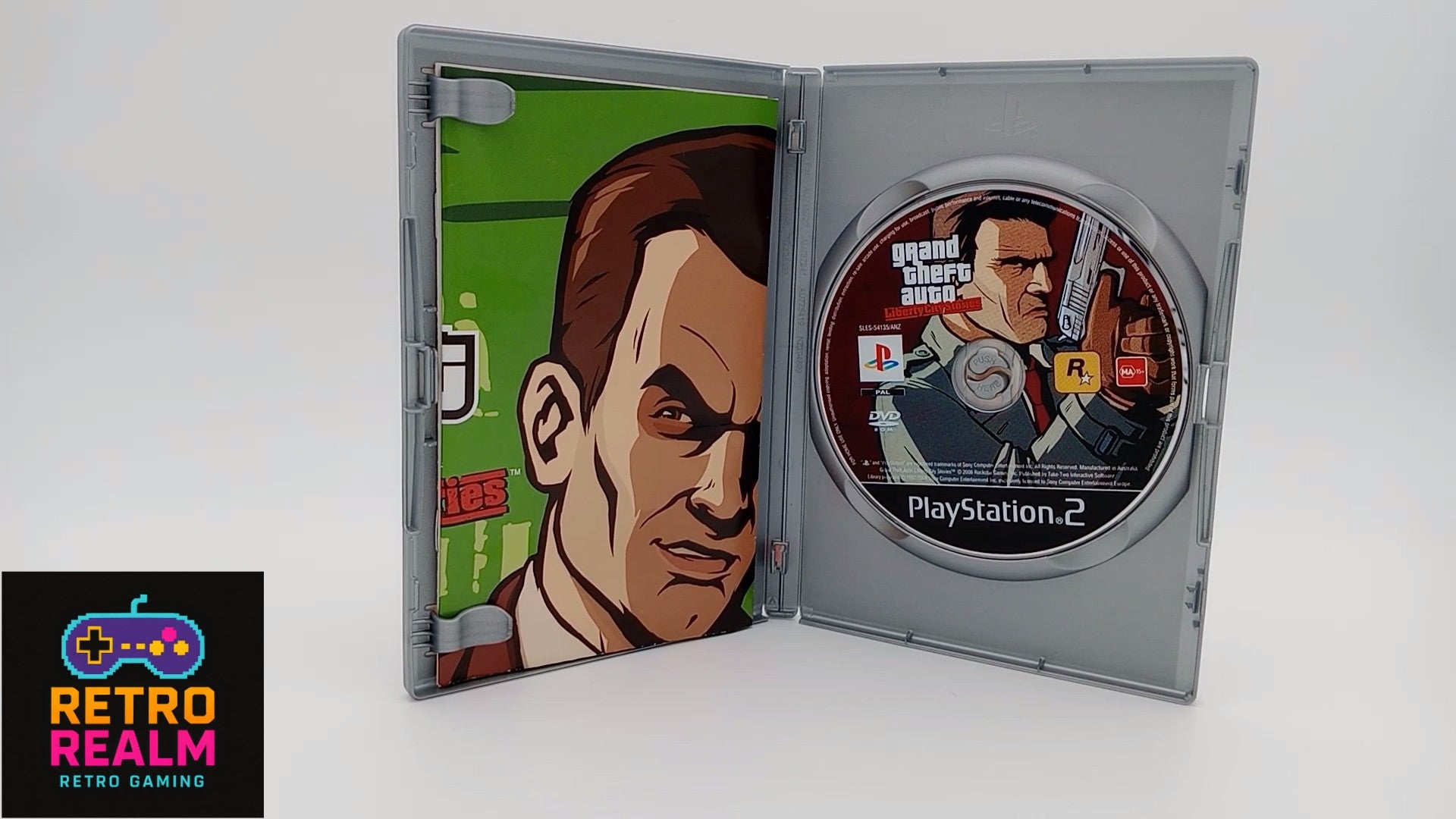 Grand Theft Auto Liberty City Stories for PlayStation 2 PAL with Map and Manual CIB