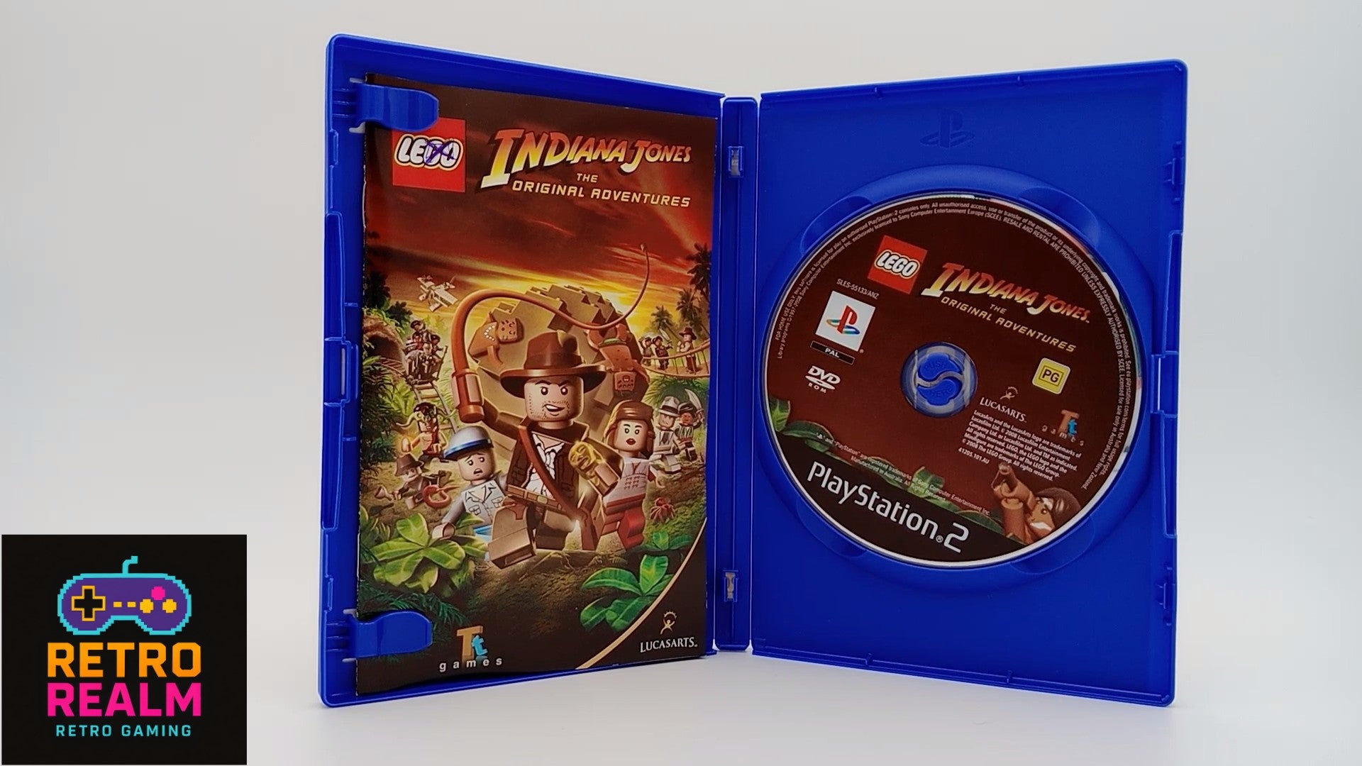 LEGO Indiana Jones The Original Adventures for PlayStation 2 PAL with Manual CIB