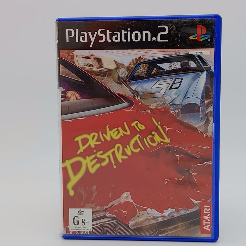 Driven To Destruction for PlayStation 2 PAL with Manual CIB