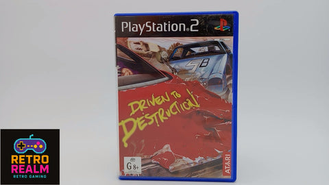 Driven To Destruction for PlayStation 2 PAL with Manual CIB