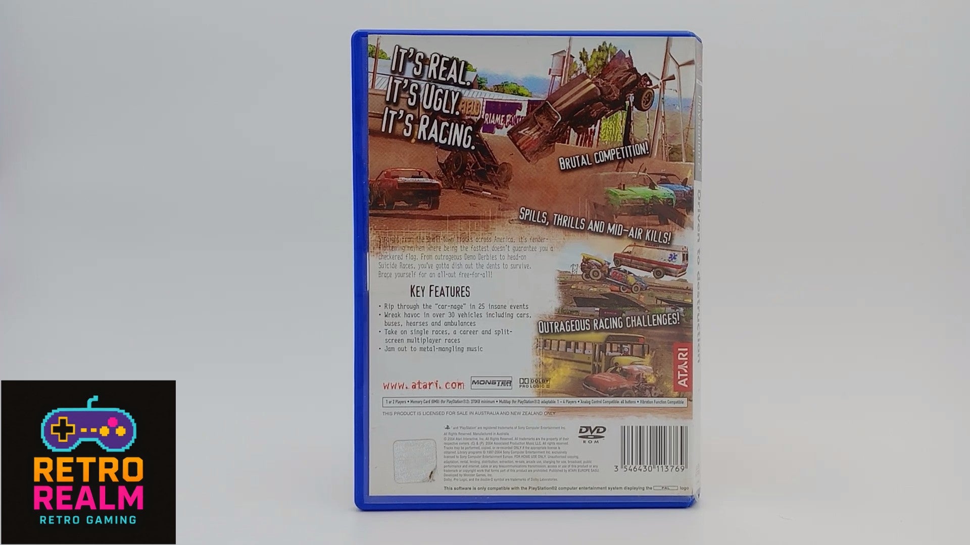 Driven To Destruction for PlayStation 2 PAL with Manual CIB