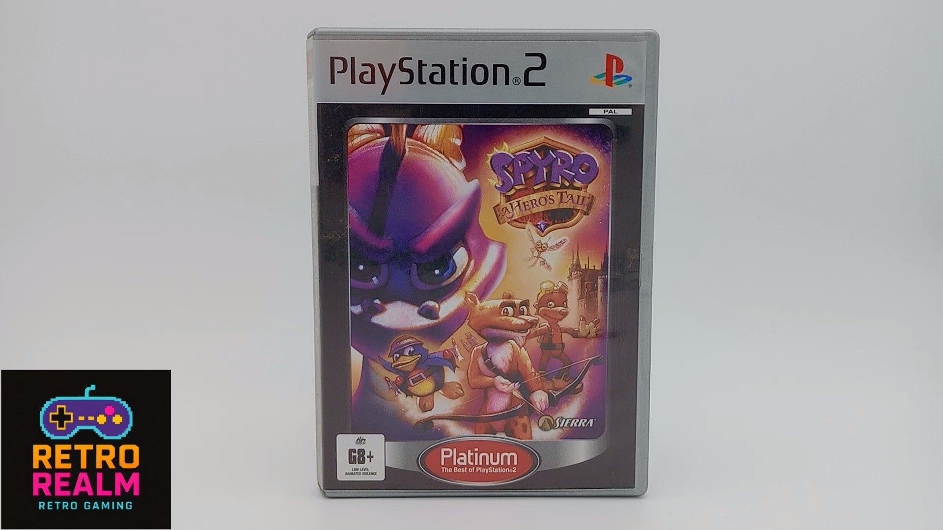 Spyro A Hero's Tail for PlayStation 2 PAL No Manual