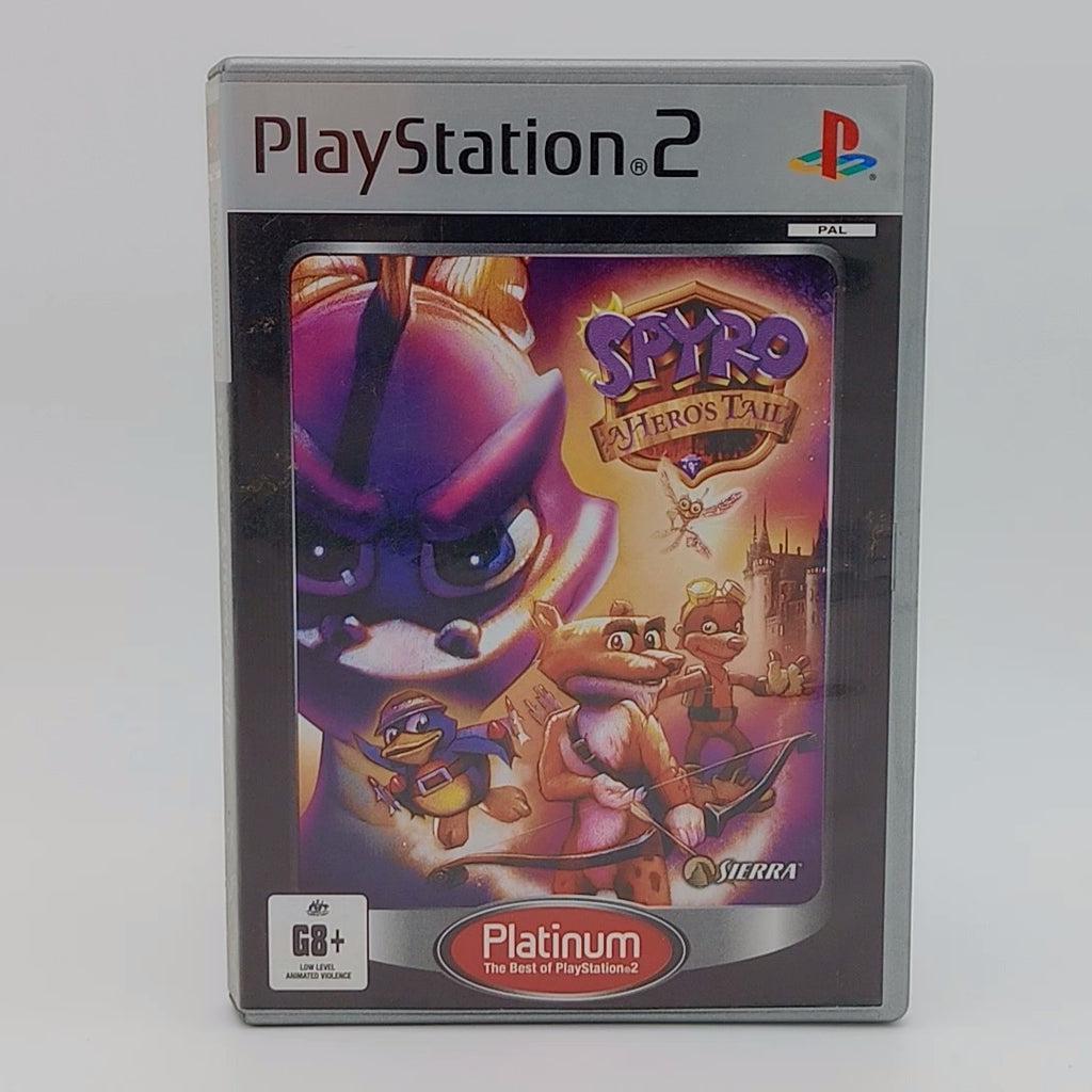 Spyro A Hero's Tail for PlayStation 2 PAL No Manual