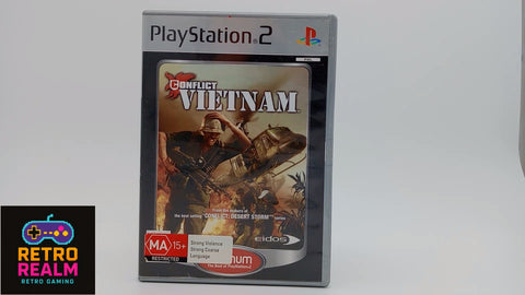 Conflict Vietnam for PlayStation 2 PAL with Manual CIB