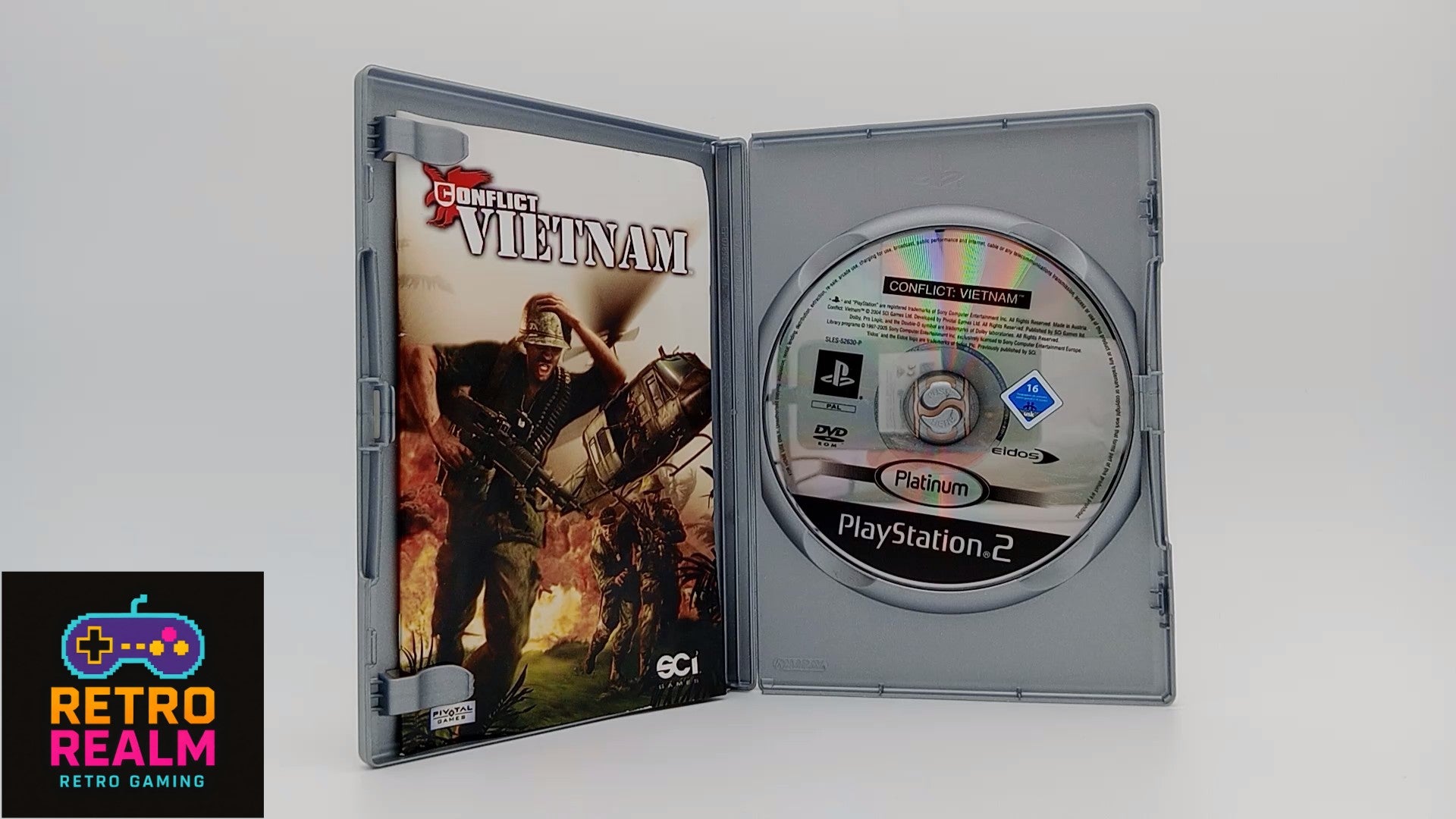 Conflict Vietnam for PlayStation 2 PAL with Manual CIB