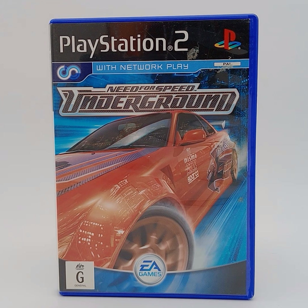 Need For Speed Underground for PlayStation 2 PAL with Manual CIB