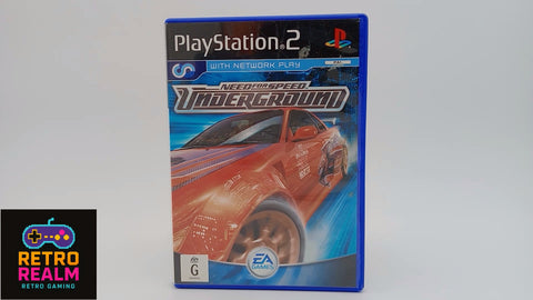 Need For Speed Underground for PlayStation 2 PAL with Manual CIB