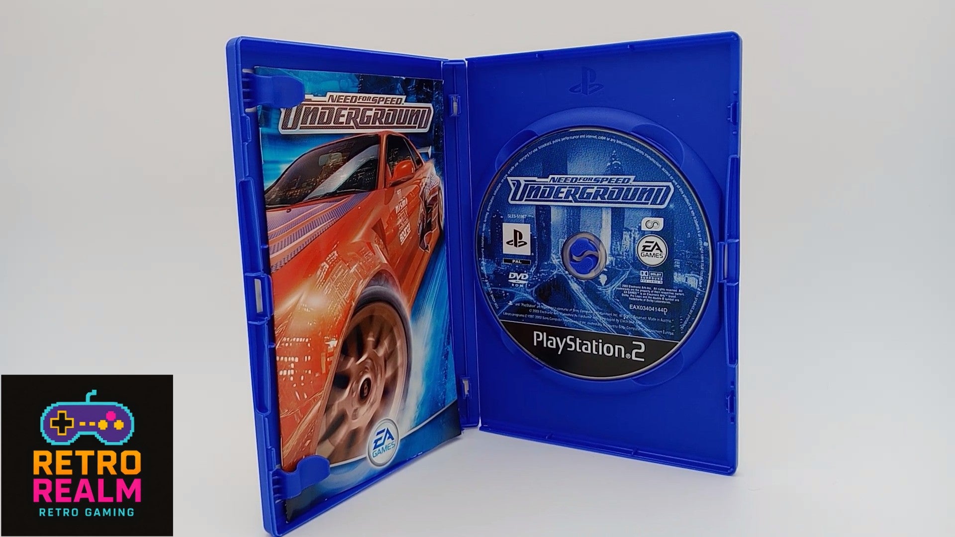 Need For Speed Underground for PlayStation 2 PAL with Manual CIB