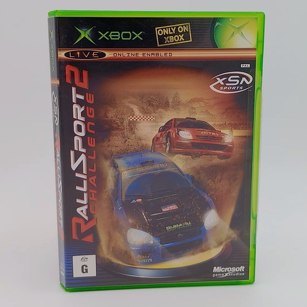 RalliSport Challenge 2 for XBOX PAL with Manual CIB