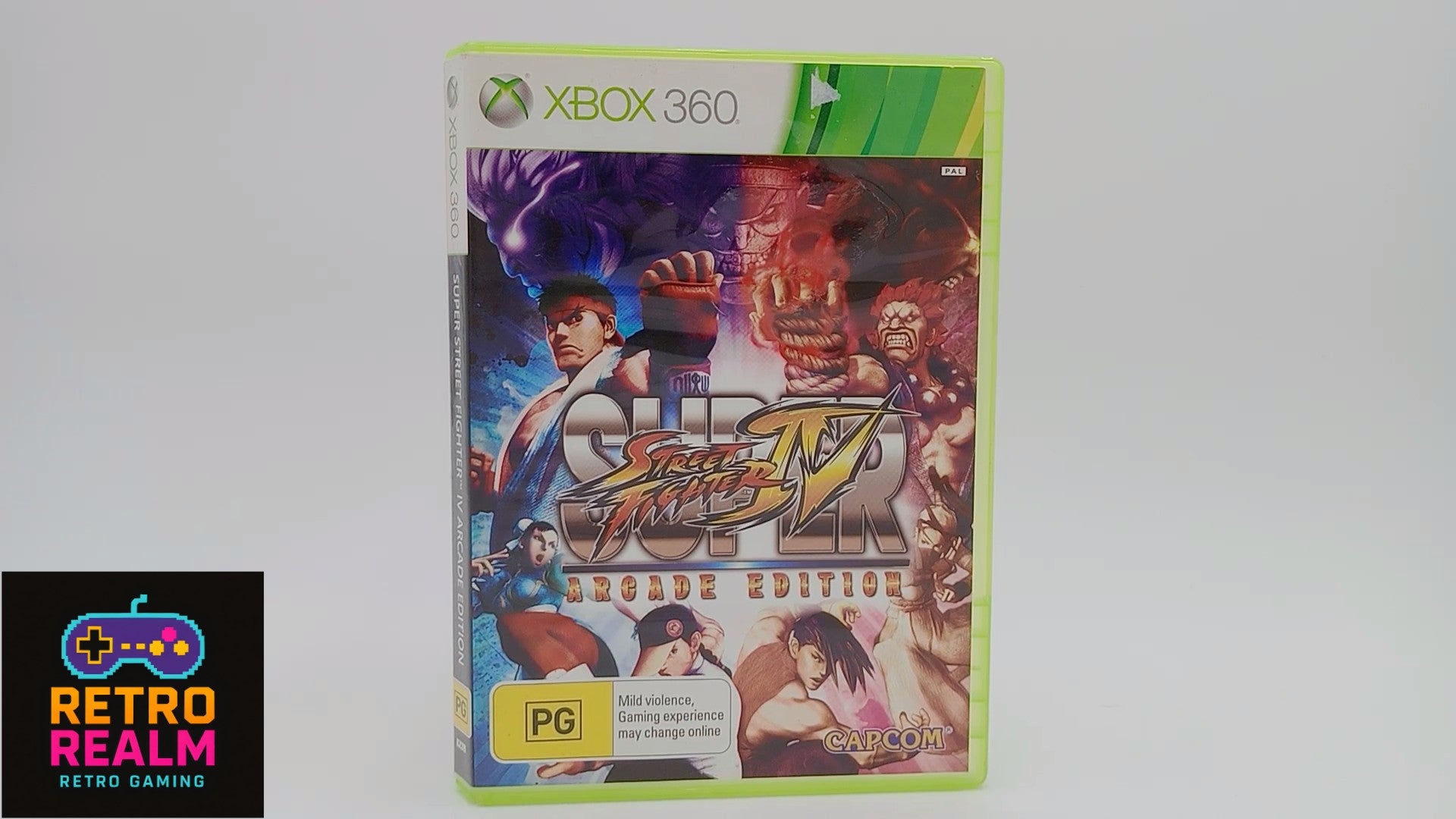 Super Street Fighter 4 Arcade Edition for XBOX 360 PAL No Manual