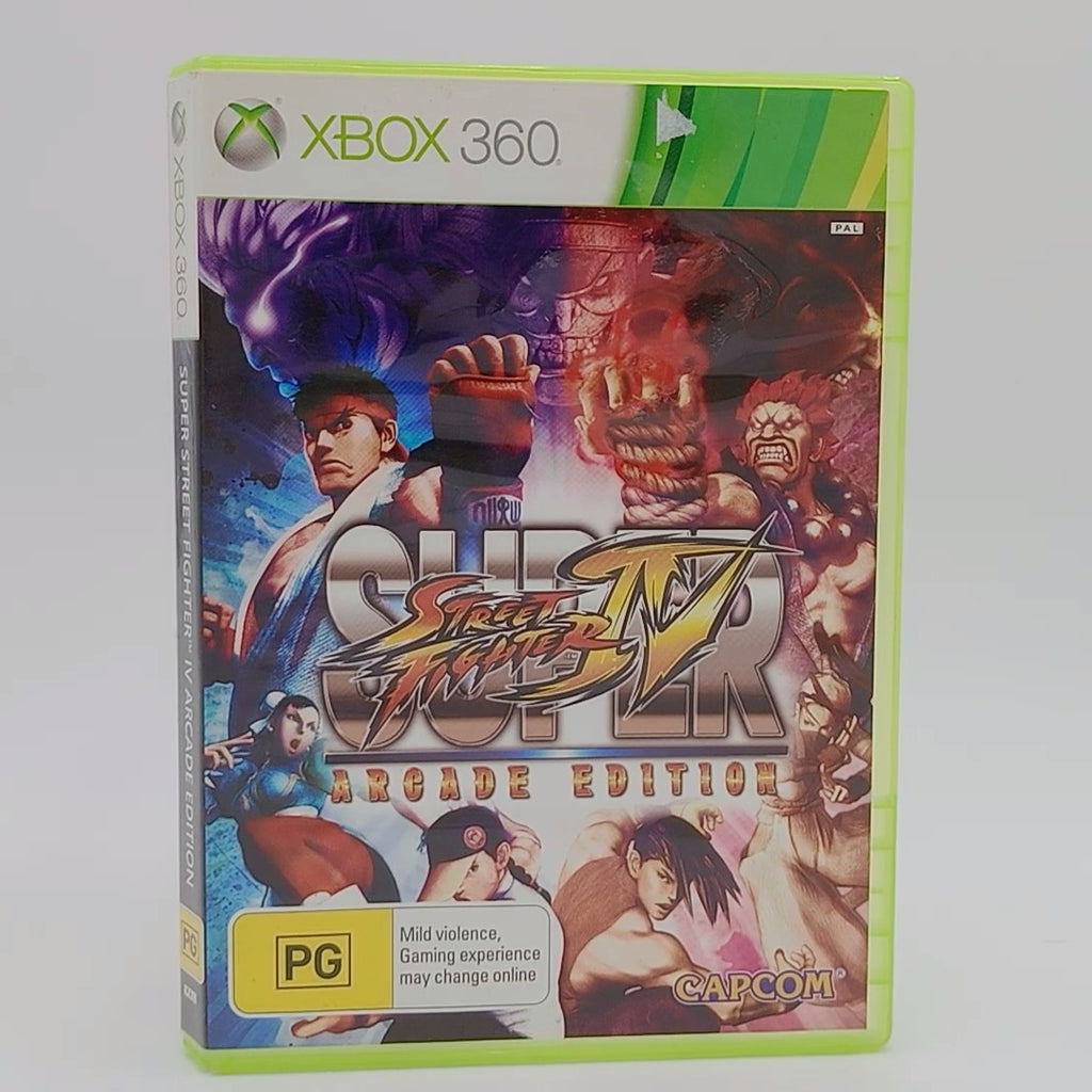 Super Street Fighter 4 Arcade Edition for XBOX 360 PAL No Manual
