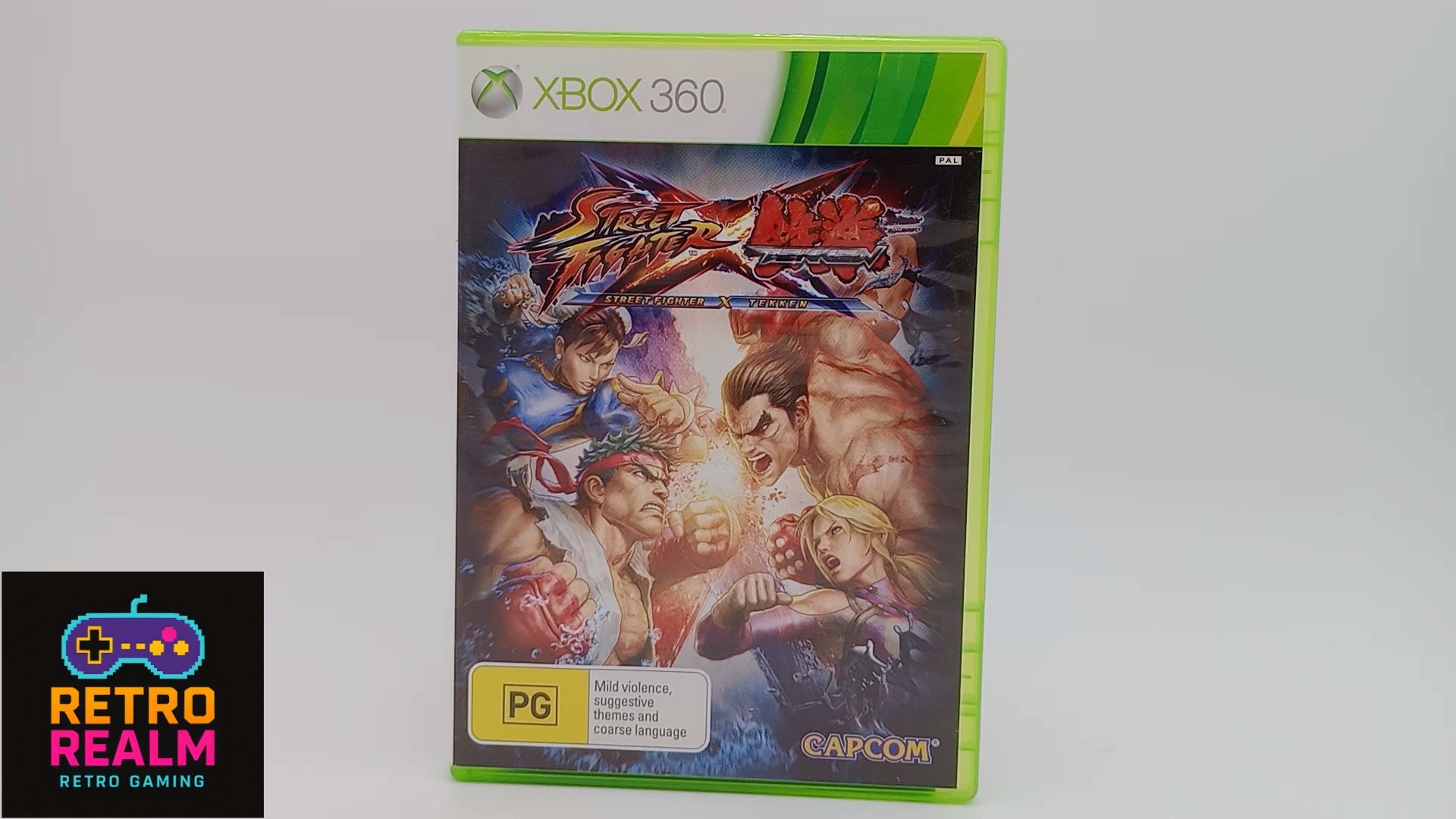 Street Fighter X Tekken for XBOX 360 PAL with Manual CIB