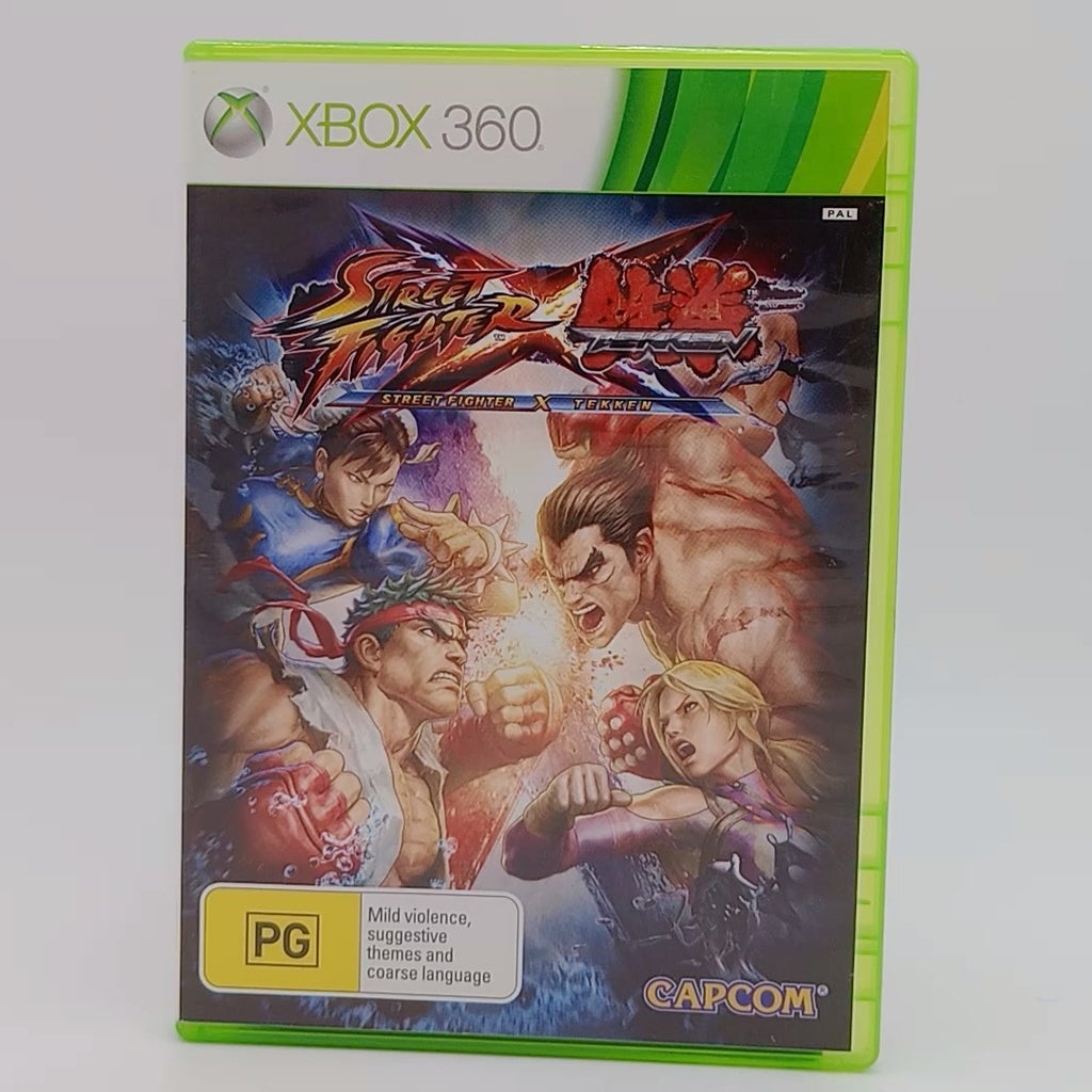Street Fighter X Tekken for XBOX 360 PAL with Manual CIB
