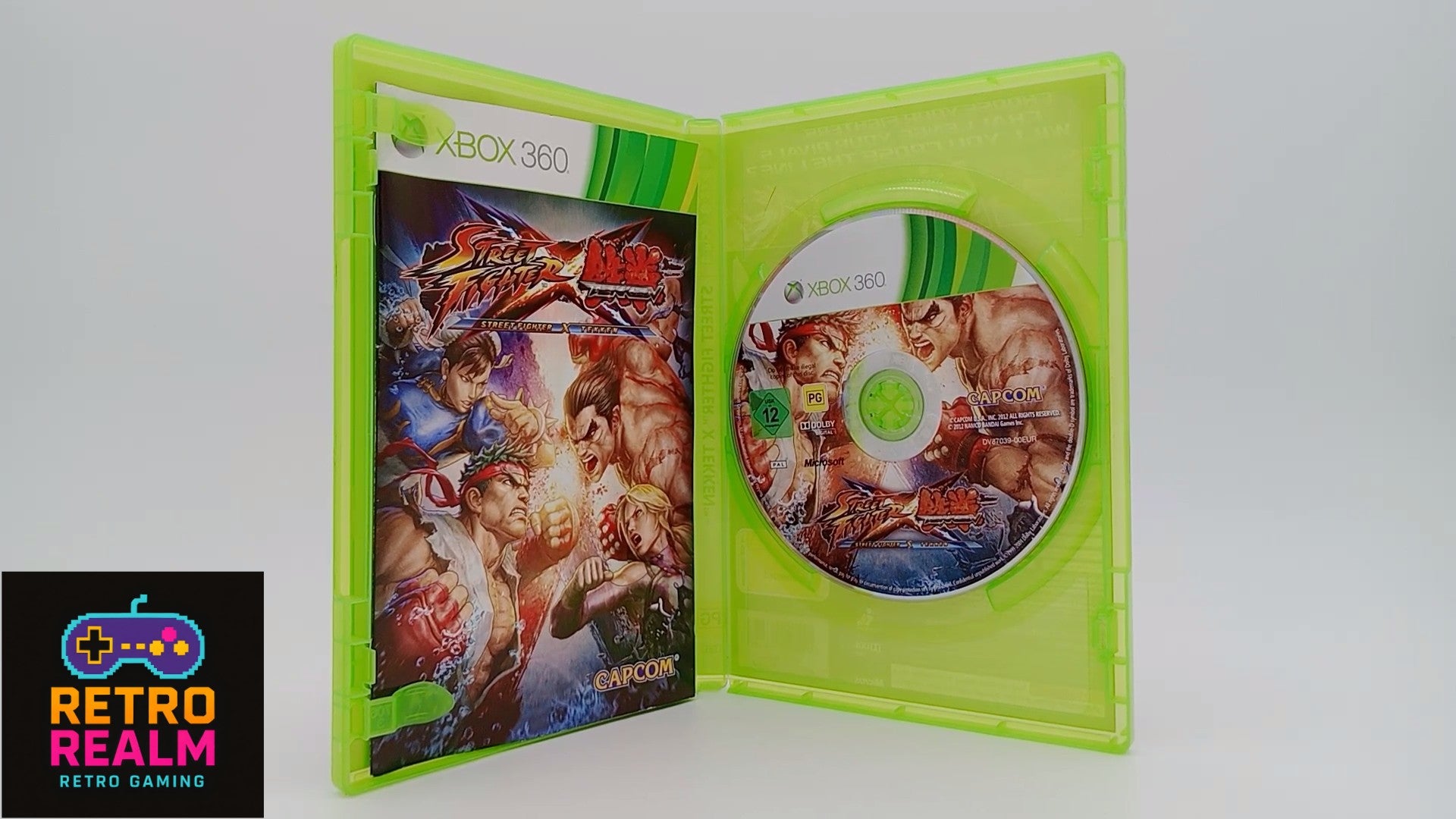Street Fighter X Tekken for XBOX 360 PAL with Manual CIB