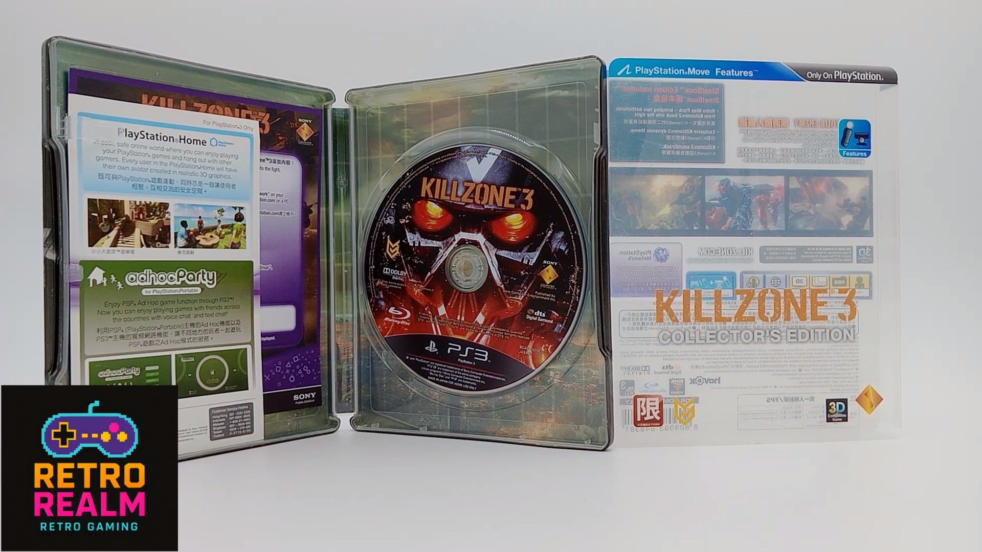 Killzone 3 Collector's Edition Steel Case for PlayStation 3 No Manual
