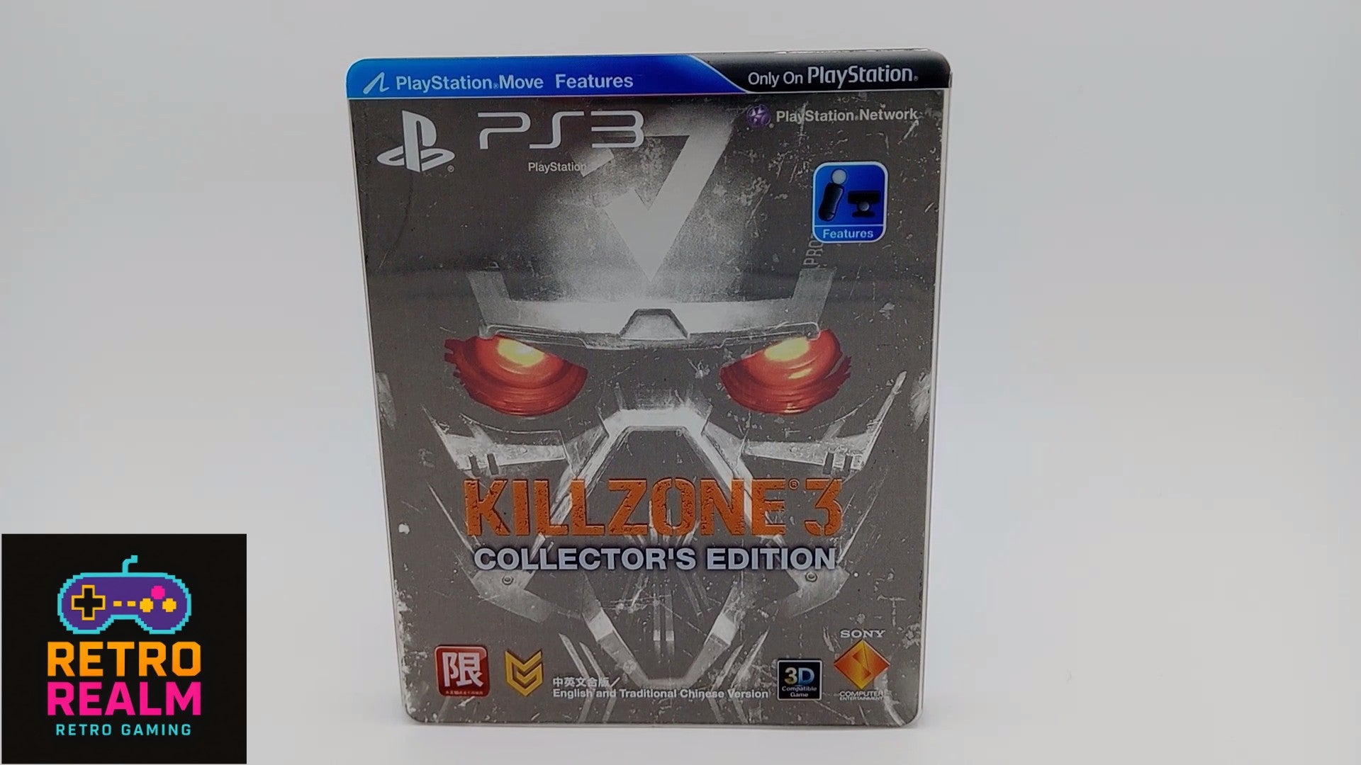 Killzone 3 Collector's Edition Steel Case for PlayStation 3 No Manual