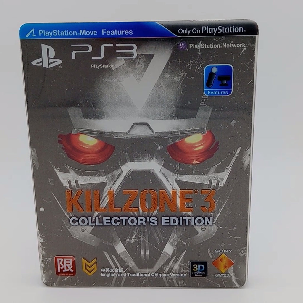 Killzone 3 Collector's Edition Steel Case for PlayStation 3 No Manual