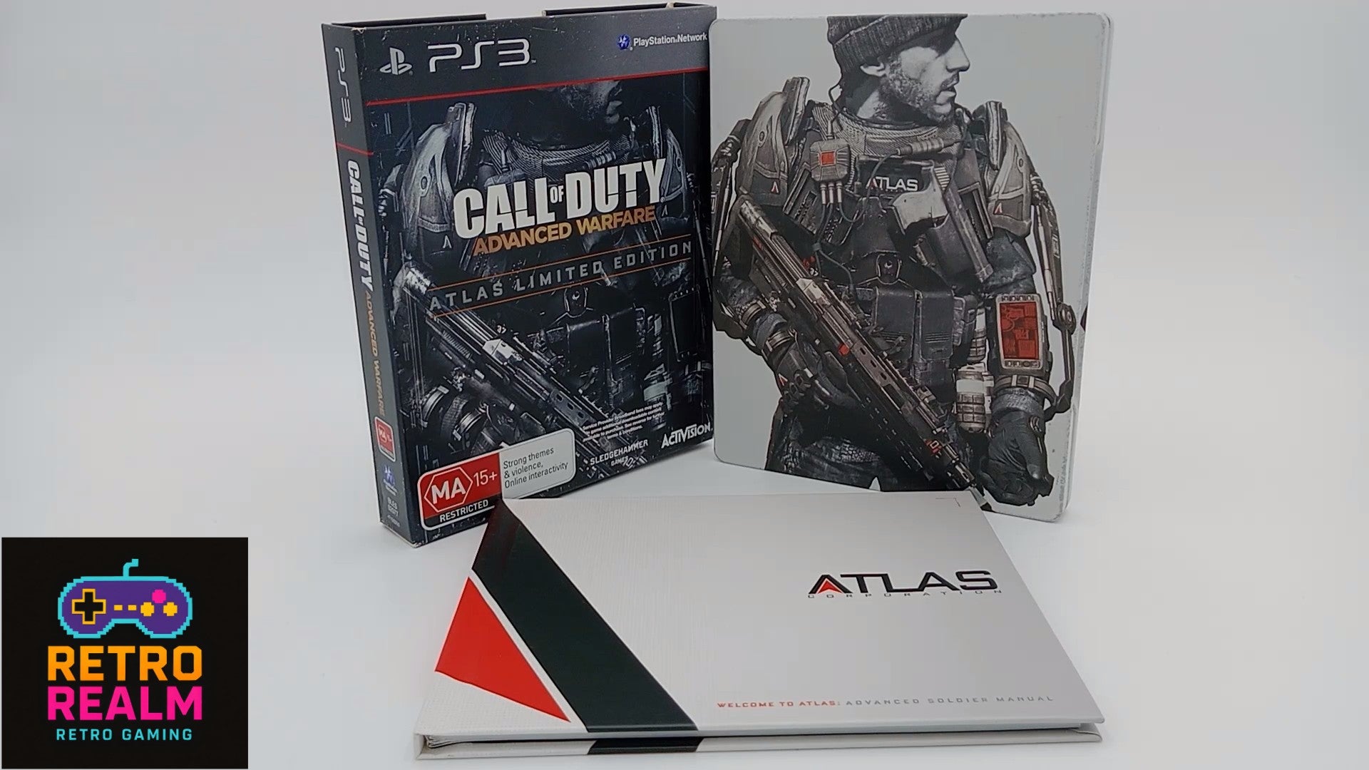 Call Of Duty Advanced Warfare Atlas Limited Edition for PlayStation 3 - Missing Parts