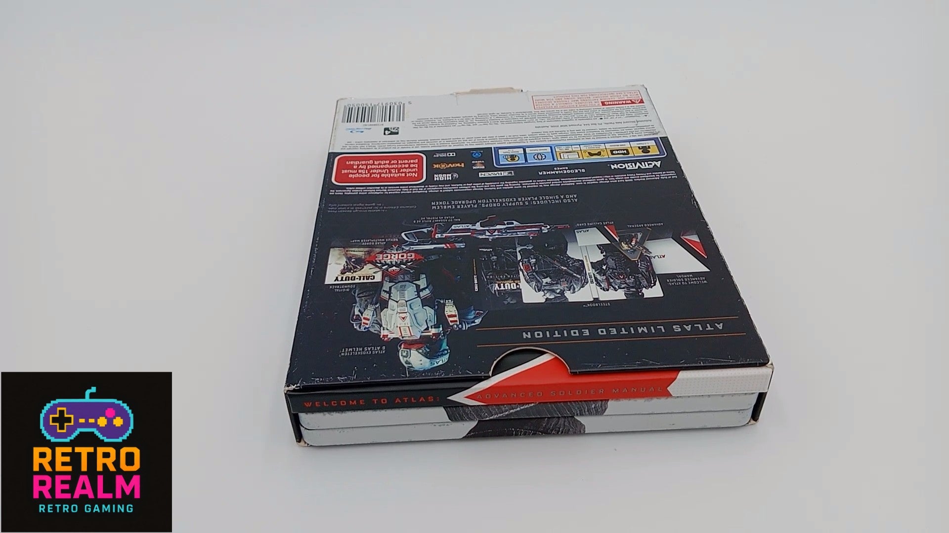 Call Of Duty Advanced Warfare Atlas Limited Edition for PlayStation 3 - Missing Parts